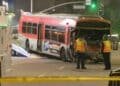 Los Angeles Metro bus hijacked and chased by police