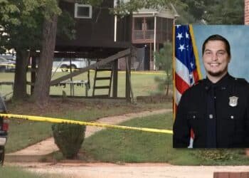 Off-duty police officer broke into neighbors home